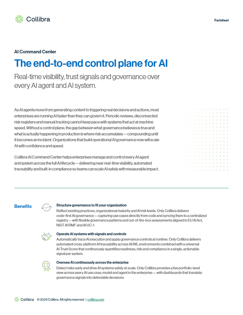 AI Command Center: The end-to-end control plane for AI cover image