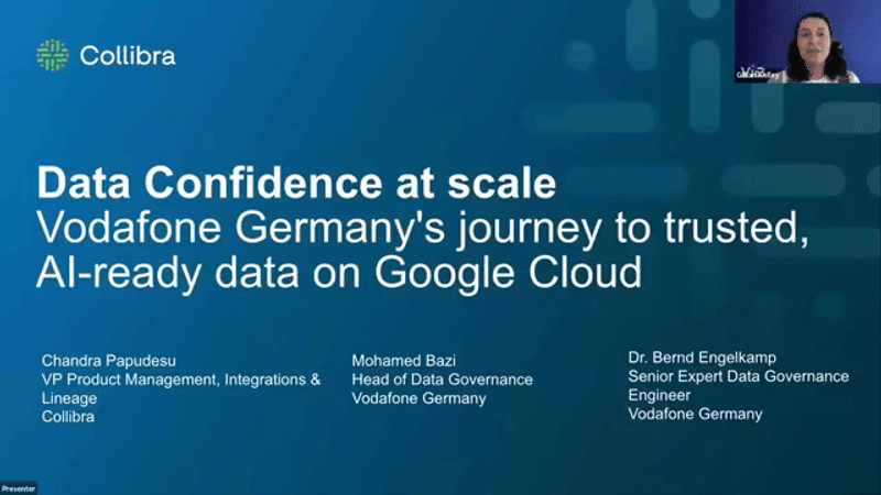 Data Confidence at scale: Vodafone Germany's journey to trusted, AI-ready data cover image