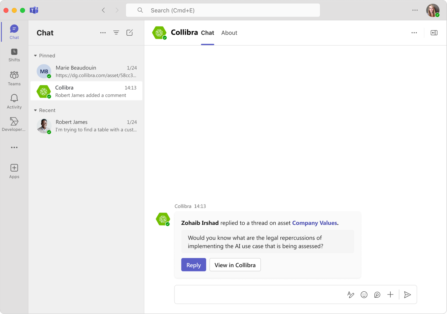 Respond back to comments