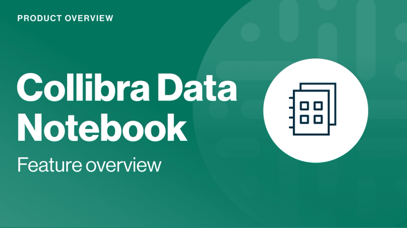 Collibra Data Notebook: feature overview cover image