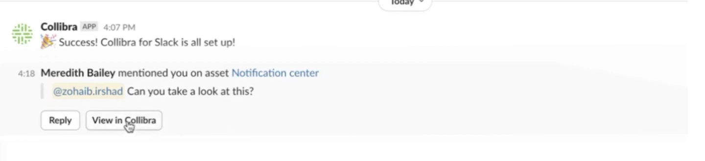 Receive and respond to notifications in Slack