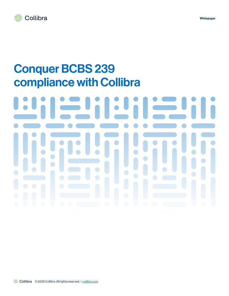Conquer BCBS 239 Compliance with Collibra cover image