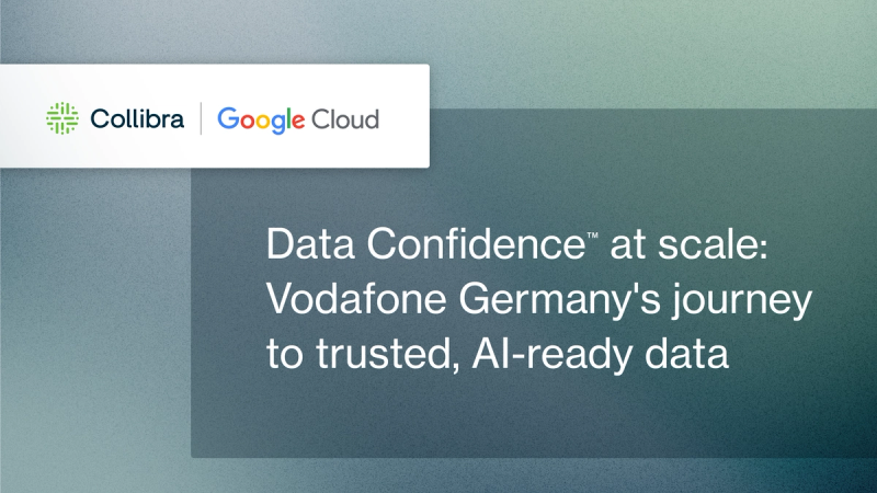Data Confidence at scale: Vodafone Germany's journey to trusted, AI-ready data cover image