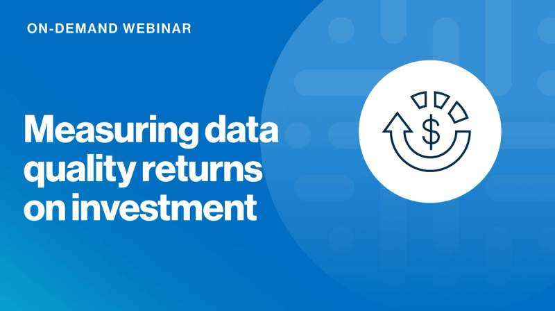 Measuring data quality returns on investment  cover image
