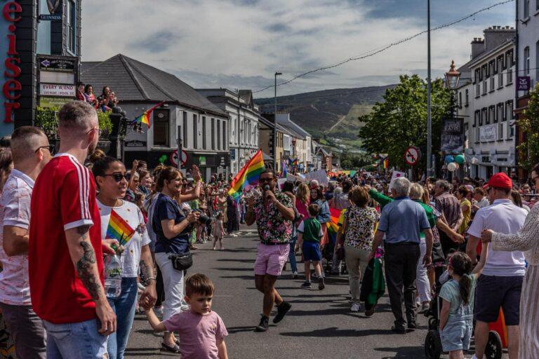 Pride Parade in Inishowen. June 2022
