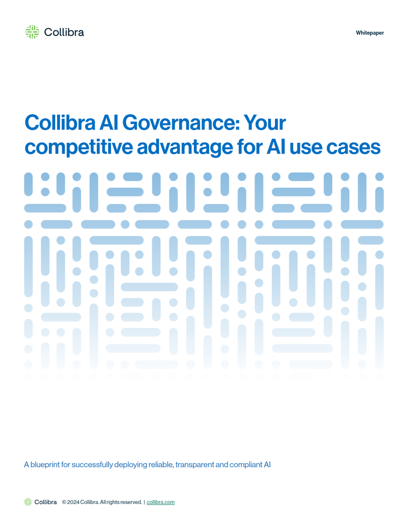 Collibra AI Governance: Your competitive advantage for AI use cases cover image