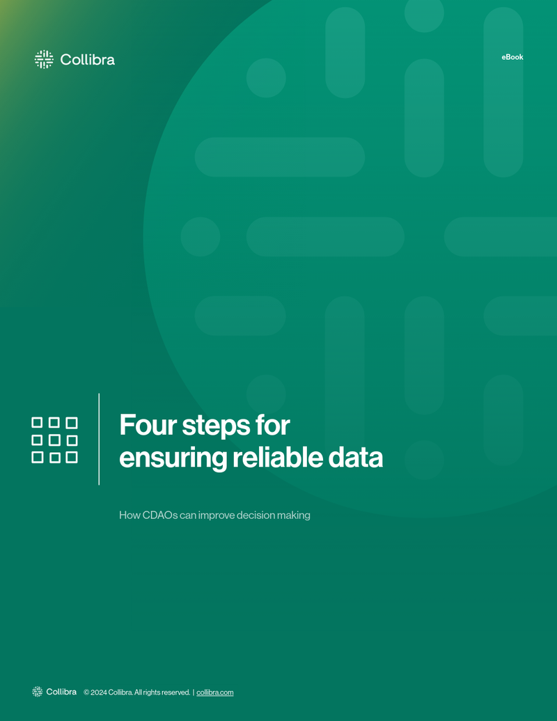 Four steps for ensuring reliable data: How CDAOs can improve decision making cover image