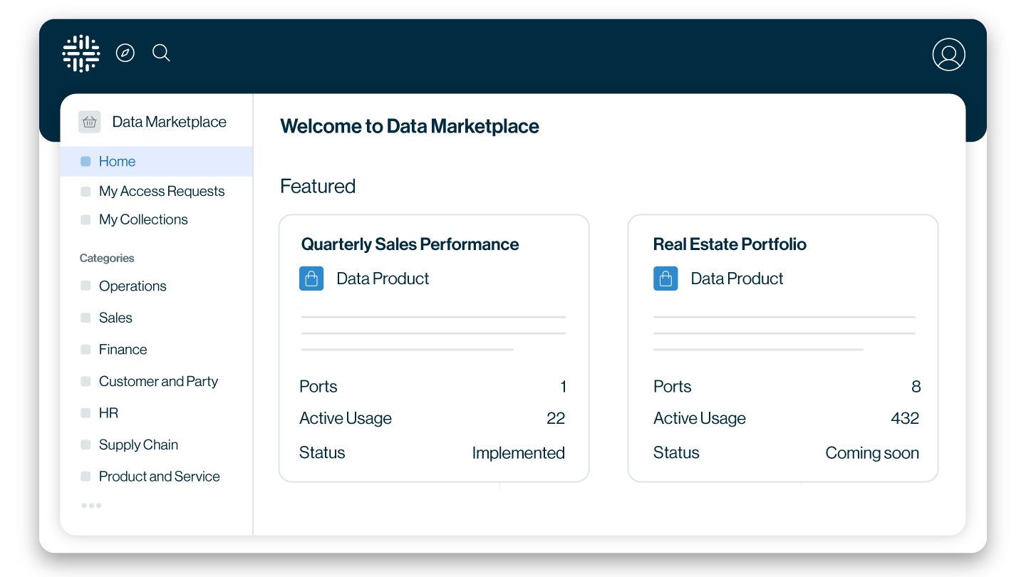New Data Marketplace experience image