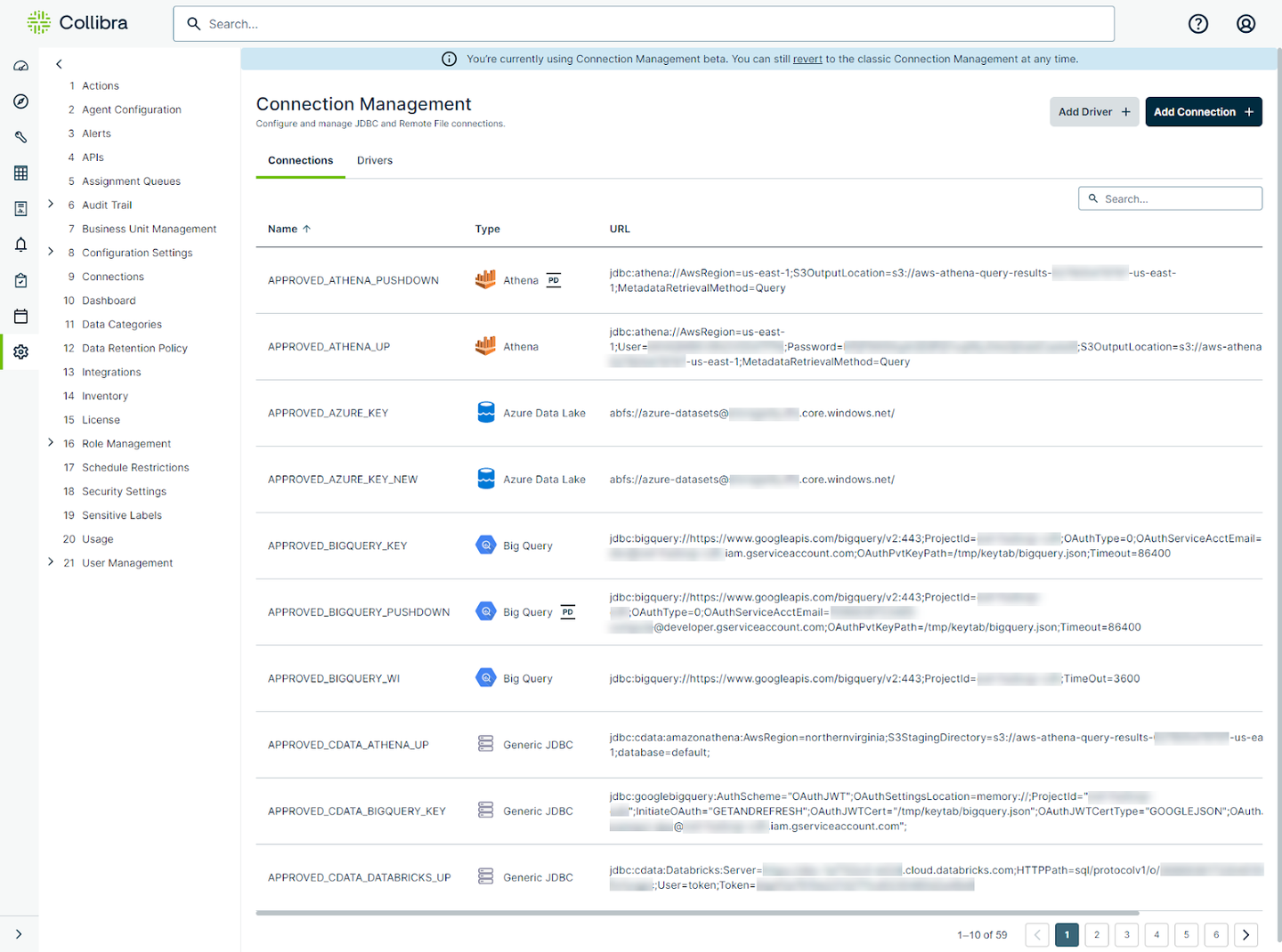 Figure 4: Connection management