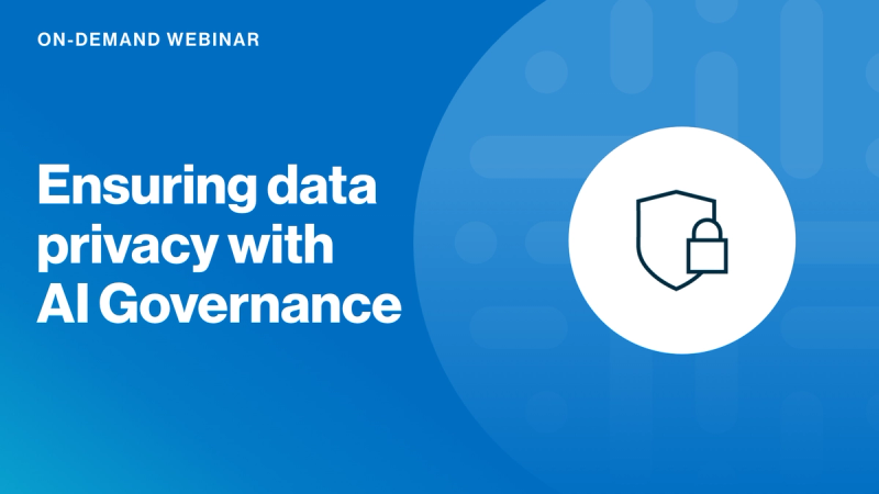 Ensuring data privacy with AI Governance cover image